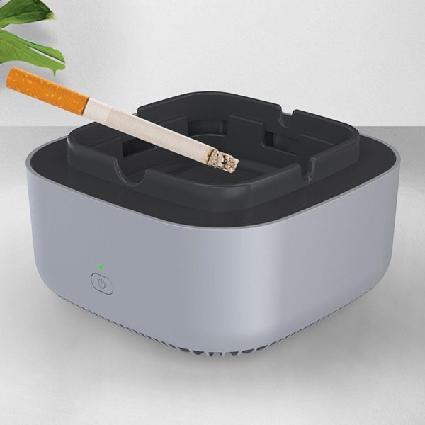 360° Suction Air Purifying Electronic Ashtray- Battery Operated_3