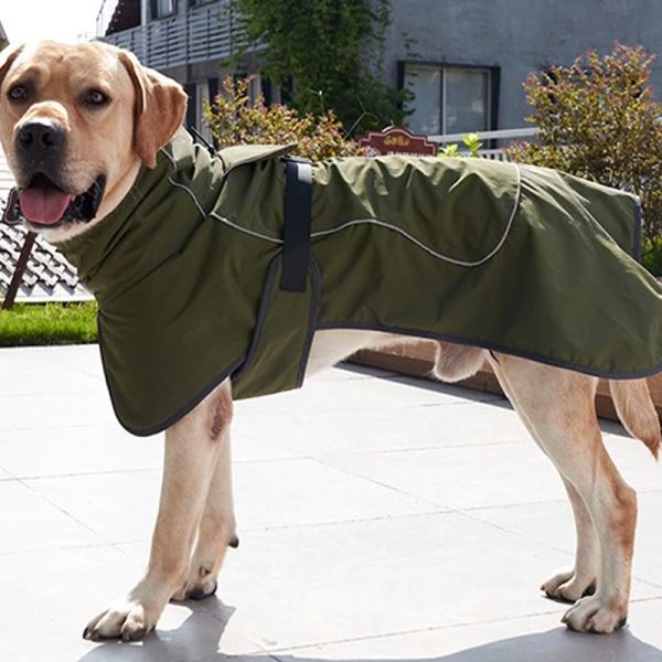 Cotton Padded Warm Thickened Reflective Winter Pet Clothes_11