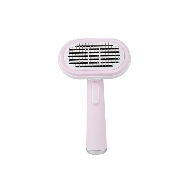 Self-Cleaning Slicker Brush Pet Grooming Brush with Massager_12