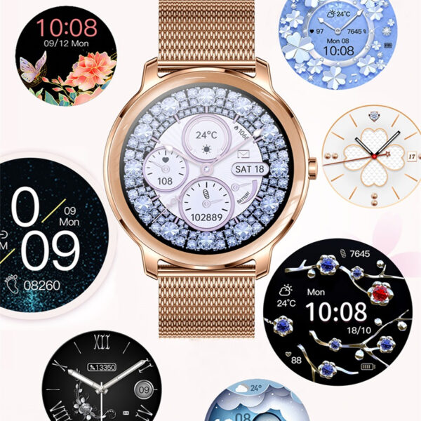 Full Touch Color Screen Smart Watch Magnetic Charging_11
