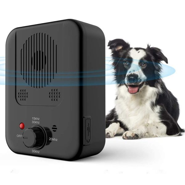 Ultrasonic Anti-Barking Device with 3 Adjustable Levels -USB Rechargeable_0