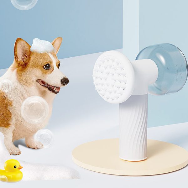 Automatic Foaming Pet Shampoo Dispenser Scrubber Type C Charging_11