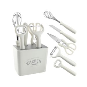 6 pcs Durable Stainless Steel Peeler and Cutter Kitchen Tool Set