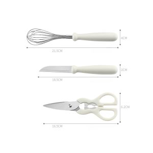 6 pcs Durable Stainless Steel Peeler and Cutter Kitchen Tool Set