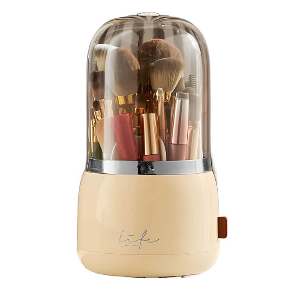 A Stylish and Functional 360° Rotating Makeup Organizer Cosmetic Storage Box_1