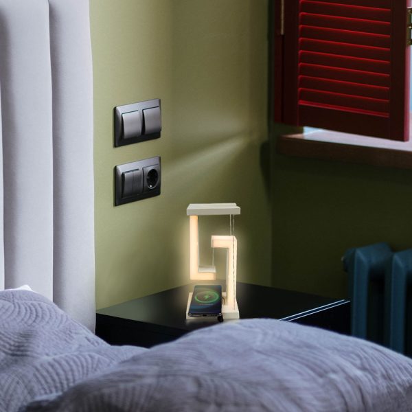 Wireless Charging Suspension LED Table Night Lamp-USB Plugged-in_4