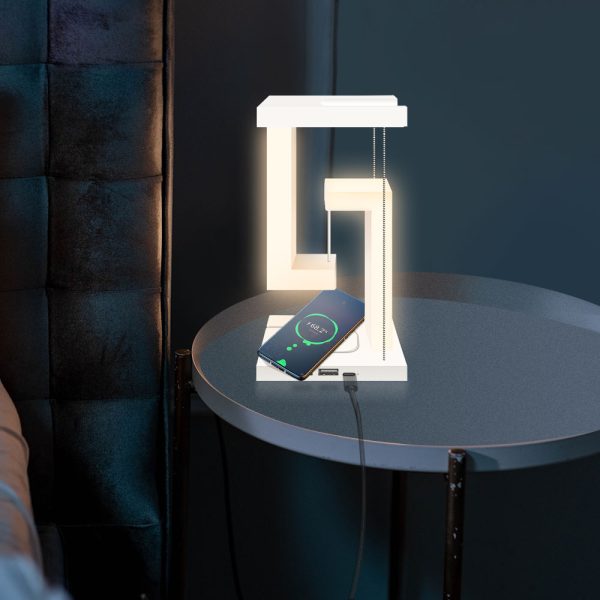 Wireless Charging Suspension LED Table Night Lamp-USB Plugged-in_7
