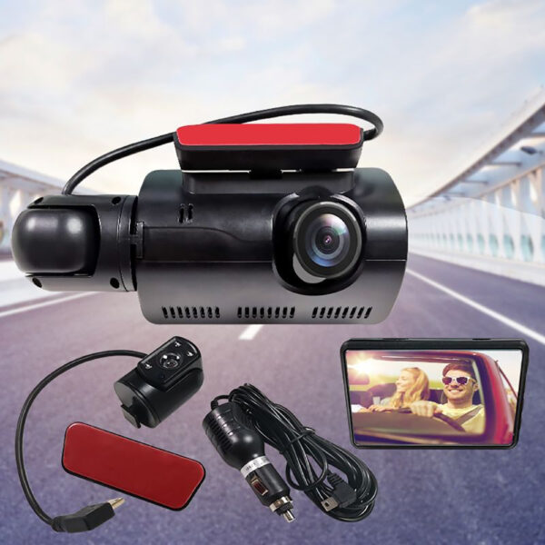 HD1080P Dual Lens Car Dash Cam Comprehensive Coverage_8