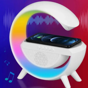 Atmosphere Light Wireless Speaker and Wireless Charger USB Powered