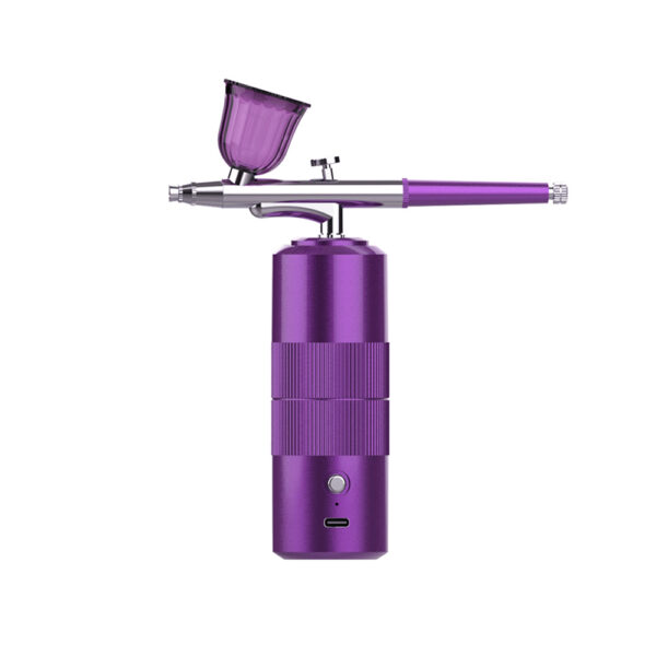 Mini Air Compressor Kit Air Brush Paint Air Spray- USB Rechargeable_7