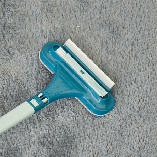 Wet and Dry Double Sided Cleaning Scraper Window Glass Cleaning Brush_12