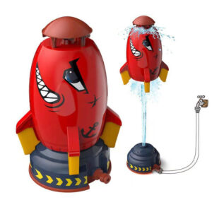 Outdoor Rocket Water Pressure Launcher Interactive Water Toy Sprayer