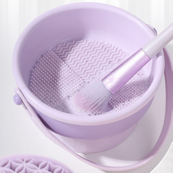 2 in 1 Makeup Brush Silicone Cleaning and Drying Scrubbing Bowl_19