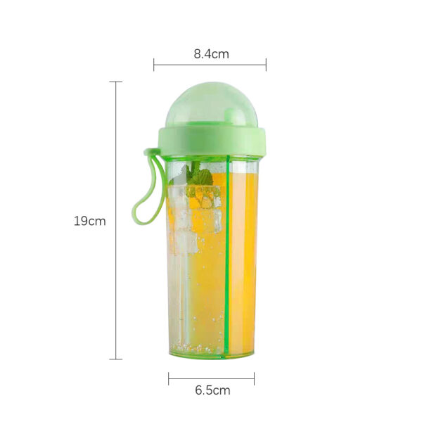 Dual Beverage Separate Straws Leak-Resistant Innovative Water Bottle_16