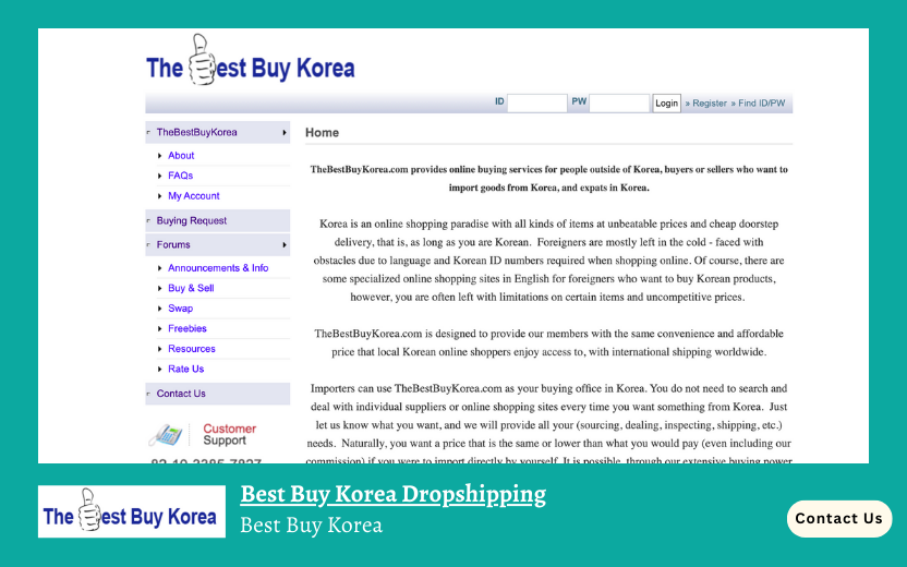 Best Buy Korea Dropshipping