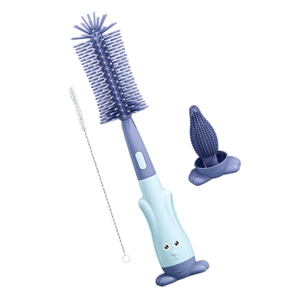 3 in 1 Silicone Bottle and Teat Cleaning Brush_0