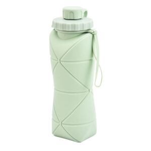 600ml Collapsible Silicone Sports Water Bottle