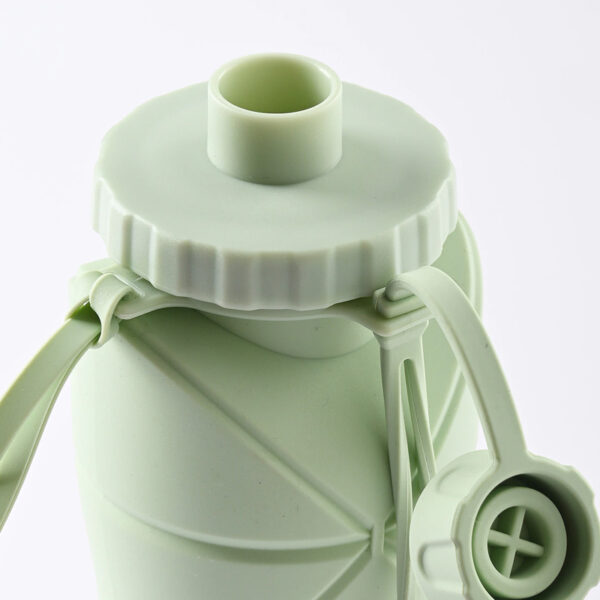 600ml Collapsible Silicone Sports Water Bottle_9