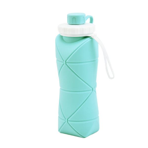 600ml Collapsible Silicone Sports Water Bottle_17