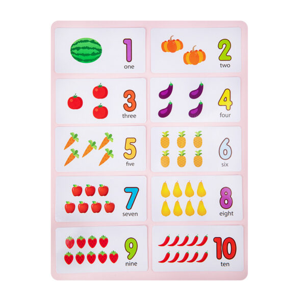 2-in-1 Wooden Learning Board Early Education Kid’s Puzzle Toy_9