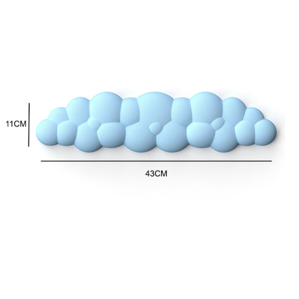 Cloud Shape Memory Foam Long Wrist Rest Computer Accessory_5