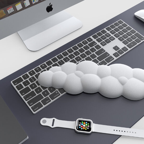 Cloud Shape Memory Foam Long Wrist Rest Computer Accessory_9