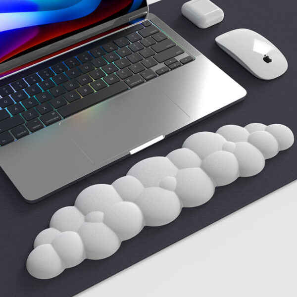 Cloud Shape Memory Foam Long Wrist Rest Computer Accessory_10