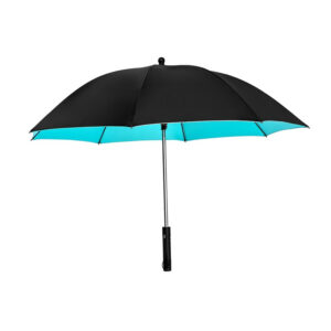 Sun Protection Parasol Foldable Fan Beach Umbrella- USB Rechargeable