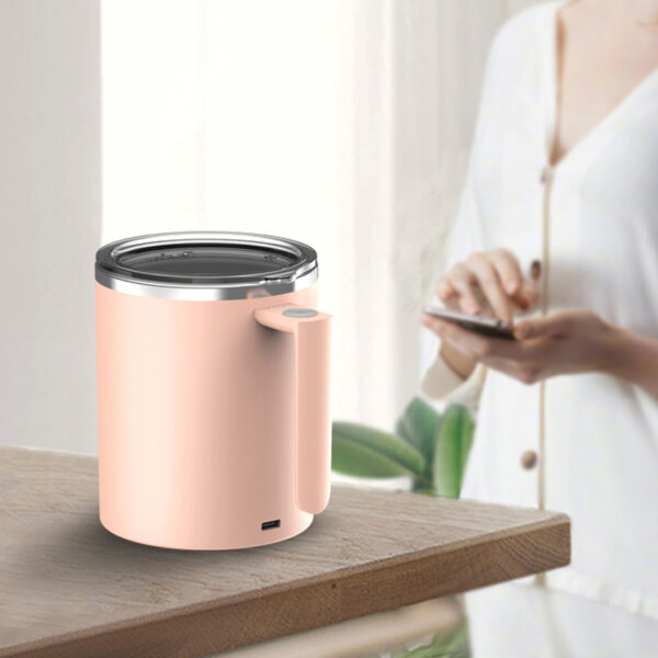 Double Layer Automatic Magnetic Self Stirring Mug- USB Rechargeable_7