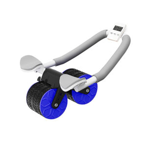 Automatic Rebound Ab Wheel Roller with Timer Exercise Equipment