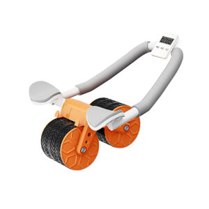 Automatic Rebound Ab Wheel Roller with Timer Exercise Equipment