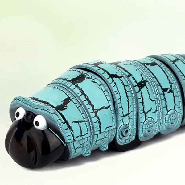 Remote Controlled Infrared Sensor Caterpillar Children’s Insect Toy_9