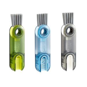 Pack of 3 Multipurpose Bottle Gap Cleaner Cup Holder Cleaning Brush