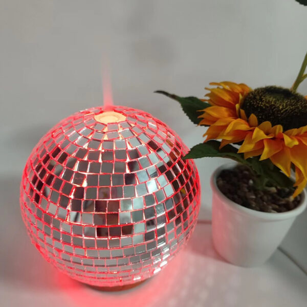 Rotating Disco Ball Indoor Air Humidifier and Scent Diffuser- Plugged in_10