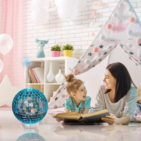 Rotating Disco Ball Indoor Air Humidifier and Scent Diffuser- Plugged in_8