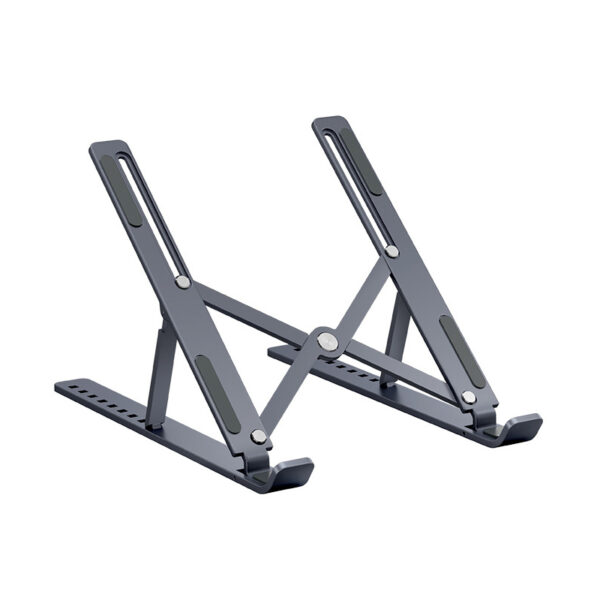 9 Levels Height Adjustable Alumiinum Alloy Portable Laptop Stand_1