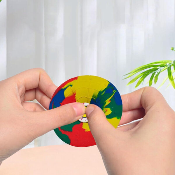 Children’s Bouncing Novelty Toy Spinning Rubber Decompression Toy_7