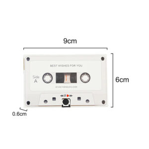 Old Fashioned Tape Retro Voice Message and Short Greeting Recorder
