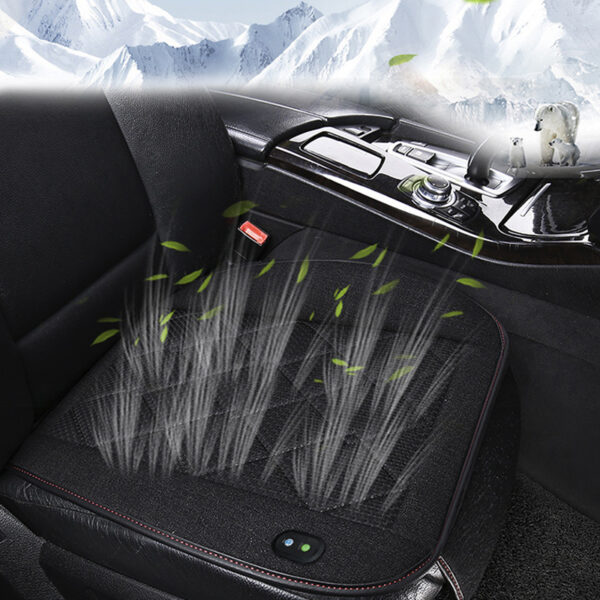 Car Seat Cover Cooling Pad Electric Air Ventilator Seat Cushion_3