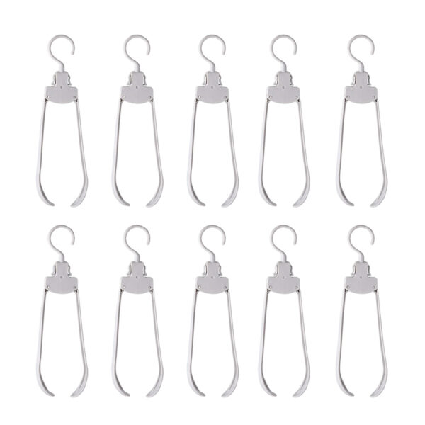 Pack of 10 Retractable Minimalist Design Laundry Hangers_11