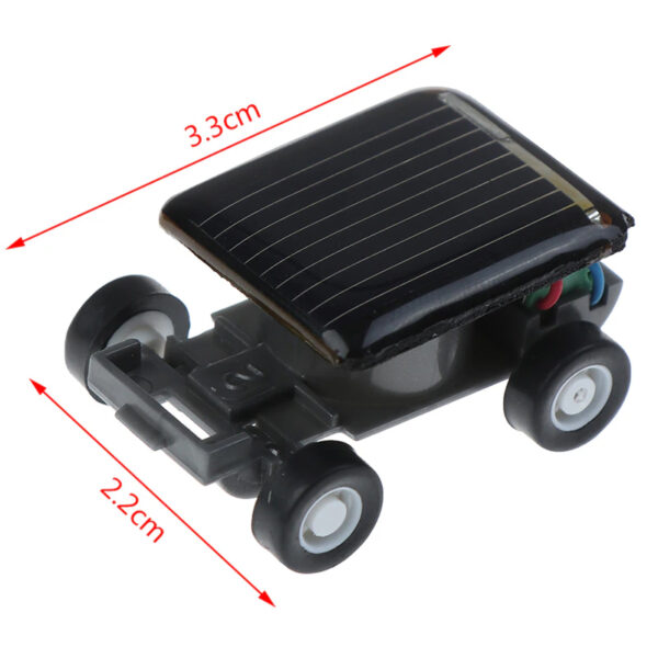 Mini Solar-Powered Toy Car Robot Racing Car for Kids_1