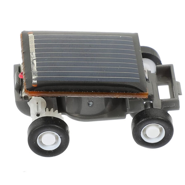 Mini Solar-Powered Toy Car Robot Racing Car for Kids_2