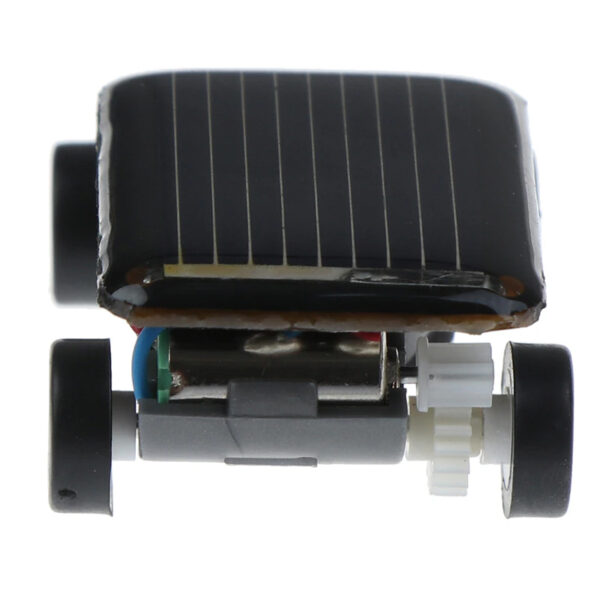 Mini Solar-Powered Toy Car Robot Racing Car for Kids_5