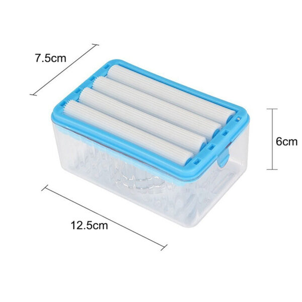 2 in 1 Bubble Forming Soap Dish Multifunctional Soap Box with Rollers_5