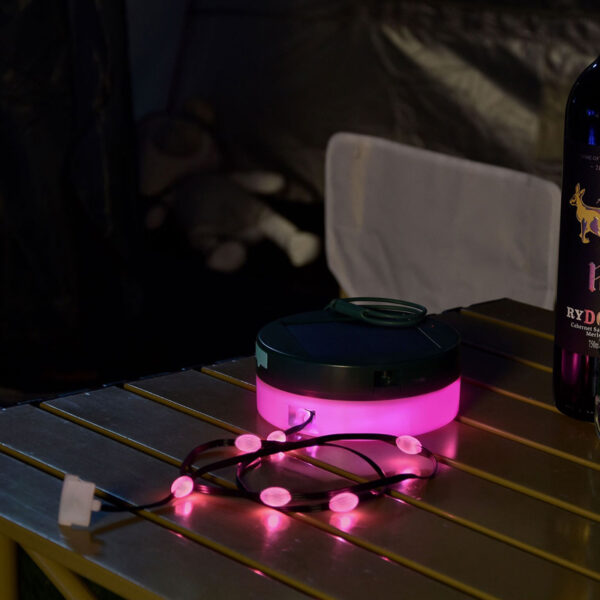 Double Powered Outdoor Camping LED String Light USB Solar Charging_3