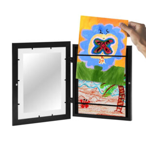 A4 Magnetic Front Opening Interchangeable Home Decor Photo Frame