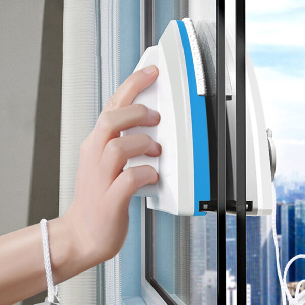 Double Layered Water Injection Magnetic Glass Window Cleaner_8