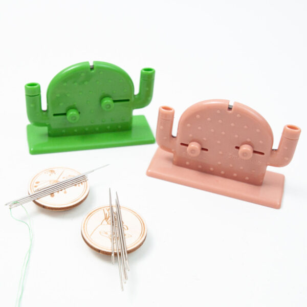 Time Saving Double Headed Automatic Cactus Hand Sewing Needle Threader_11
