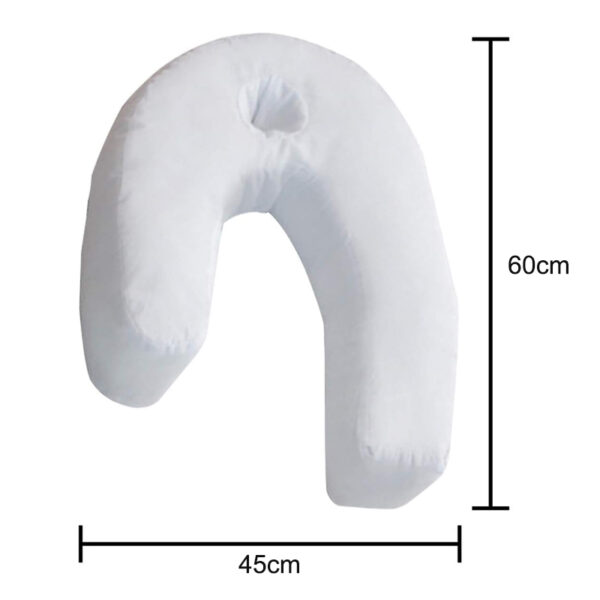 Multi-Position Pregnancy Support U-Shaped Side Sleeping Pillow_2