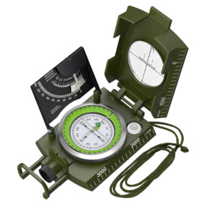 Hiking Compass with Sighting Clinometer Camping Compass for Outdoor Activities